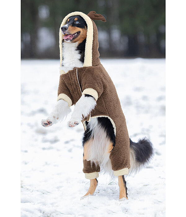 Kuschel-Hunde-Onesie Rudolph