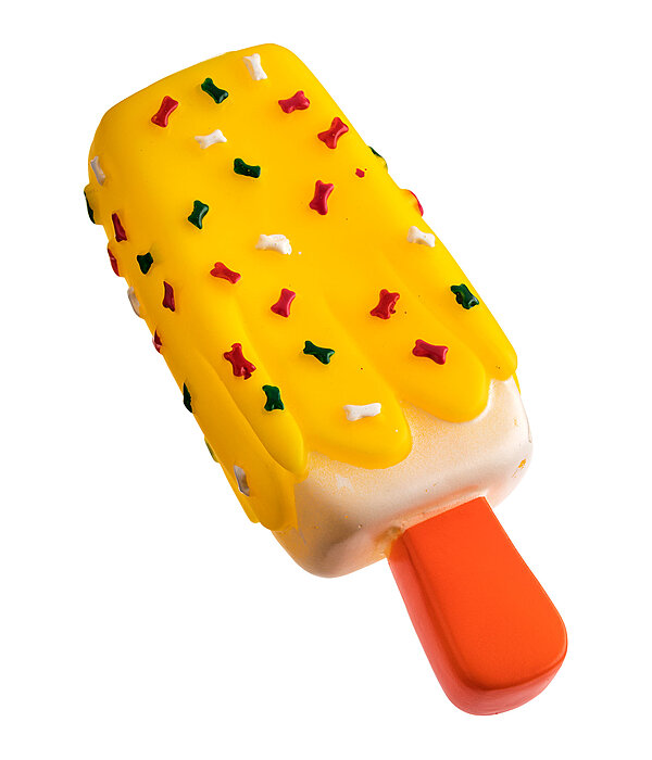 Hundespielzeug Eis am Stiel mit Quietsche