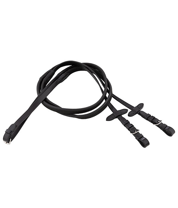Leder-Gummizügel Intense Grip