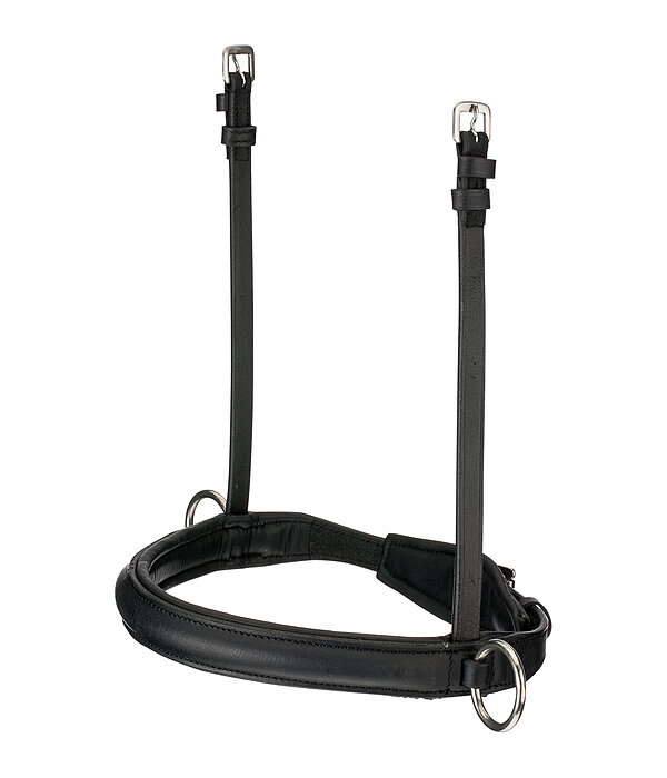 Mix & Match Geltes Leder-Reithalfter Gebisslos