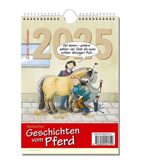 Geschichten vom Pferd - Comic Kalender 2024