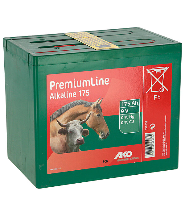 9 V Alkaline Batterie 175 Ah