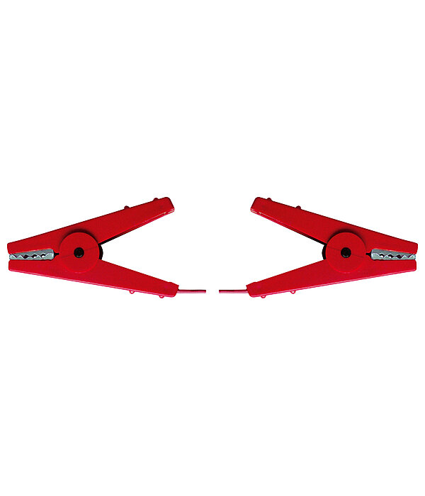 Zaunverbindungskabel mit zwei Klemmen