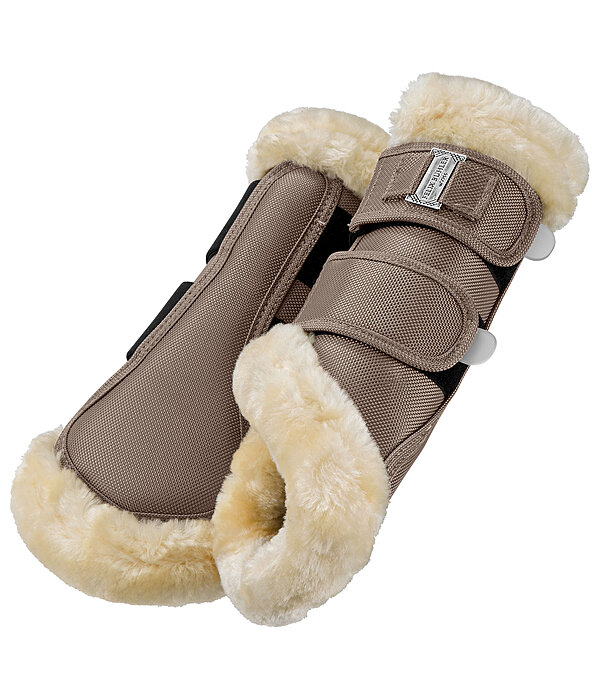 Teddyfleece-Dressurgamaschen Essential, Vorderbeine