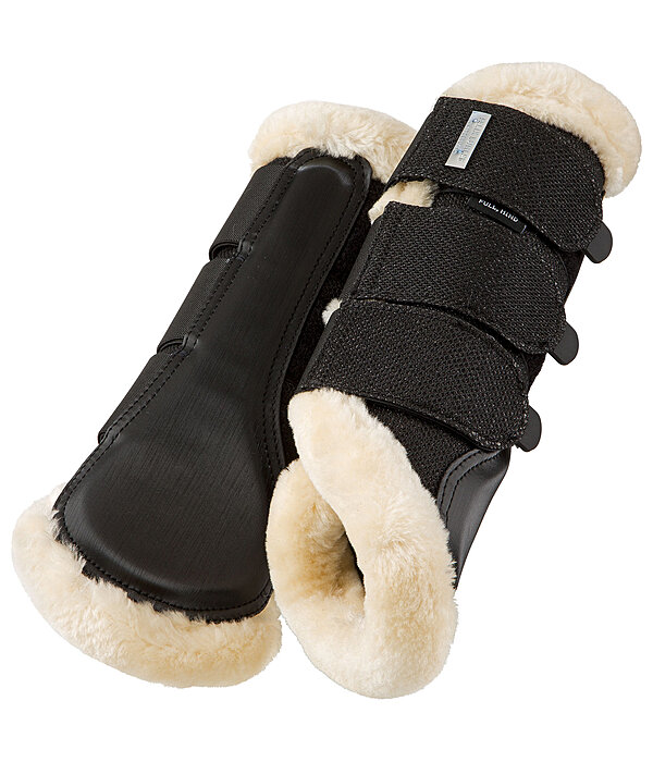 Teddyfleece-Dressurgamaschen Sparkle, Hinterbeine