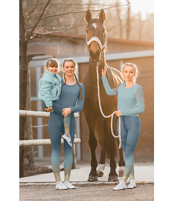 Voltigier-Leggings Icy Glitter