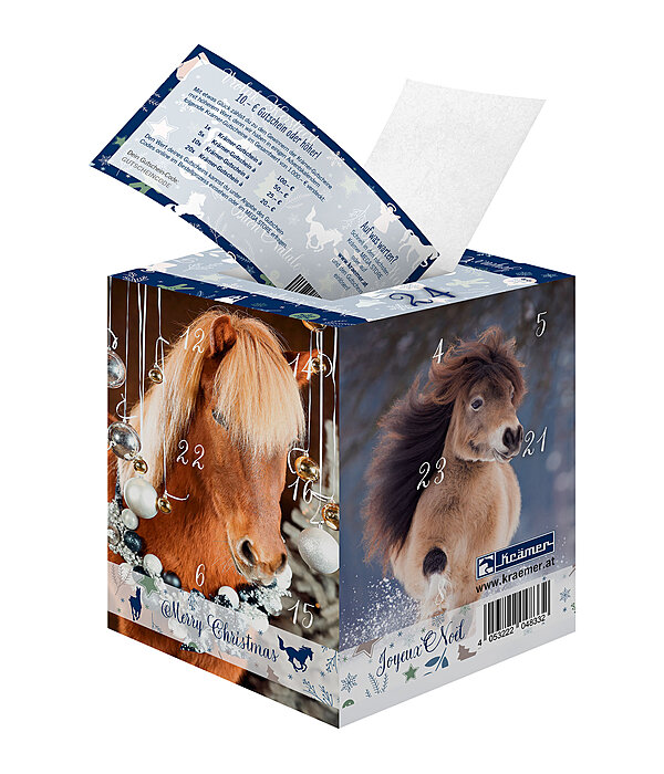 Adventskalender mit 10.- Gutschein oder hher