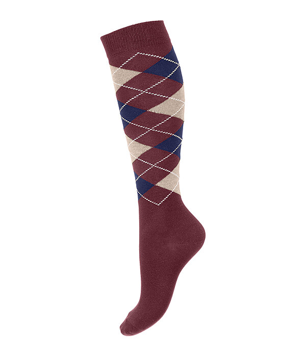 Kniestr�mpfe Argyle