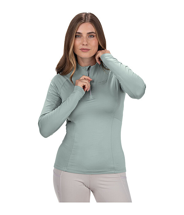 Zip-Funktions-Langarmshirt Sofie