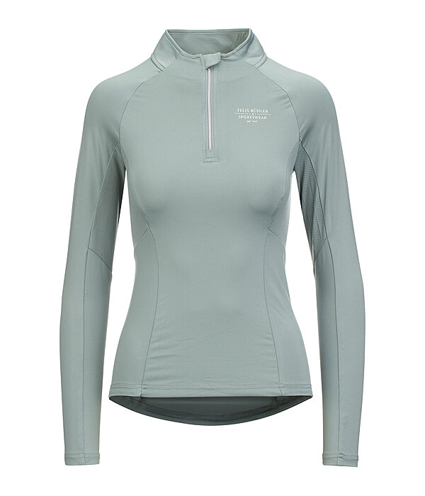 Zip-Funktions-Langarmshirt Sofie