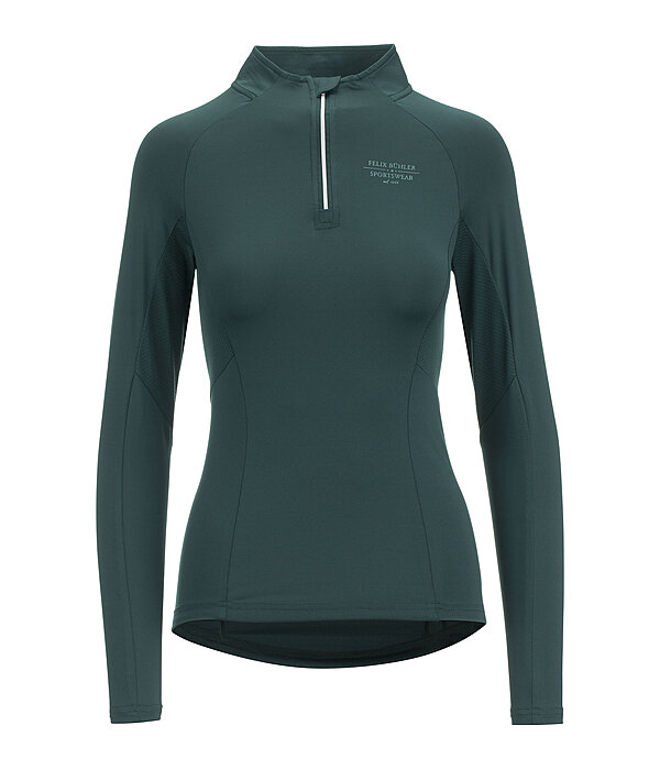 Zip-Funktions-Langarmshirt Sofie