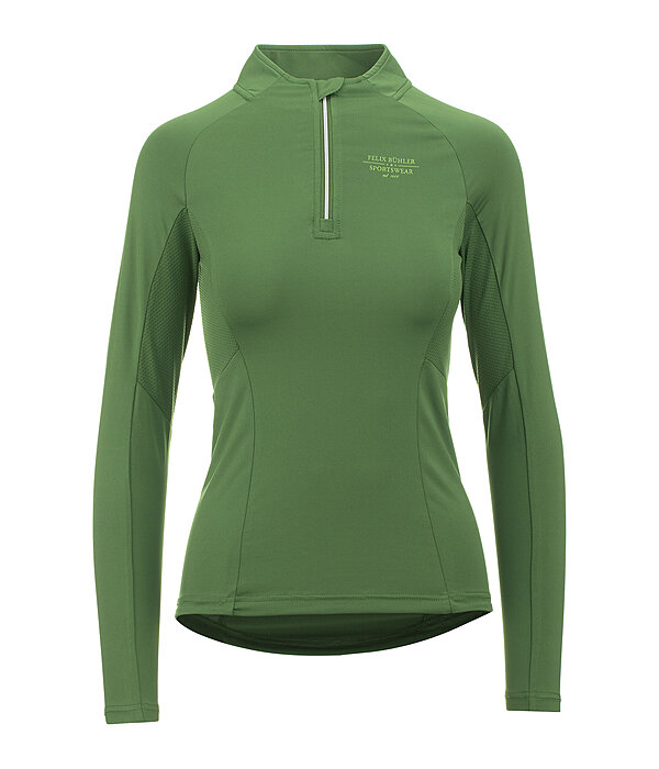 Zip-Funktions-Langarmshirt Sofie