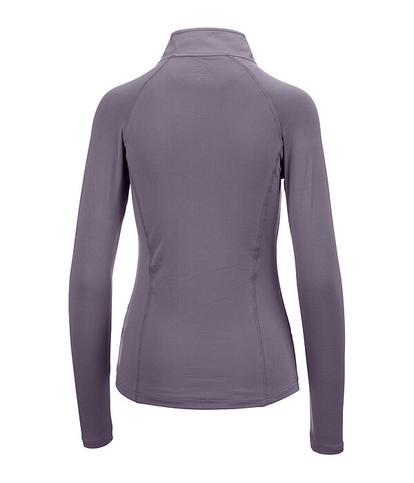 Zip-Funktions-Langarmshirt Lea