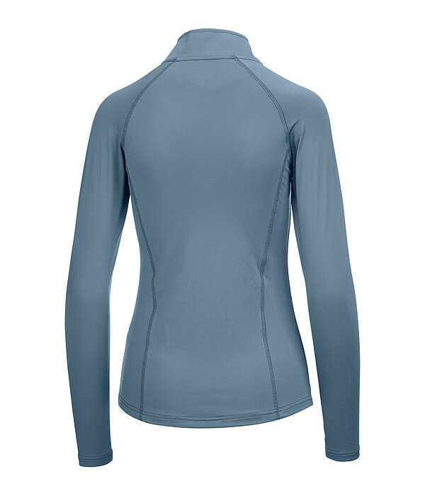 Zip-Funktions-Langarmshirt Lea