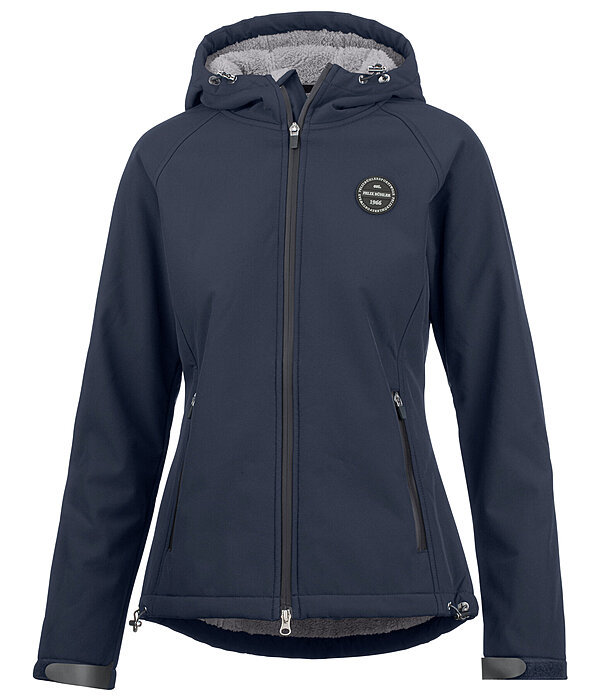 Kapuzen-Softshell-Reitjacke Lara