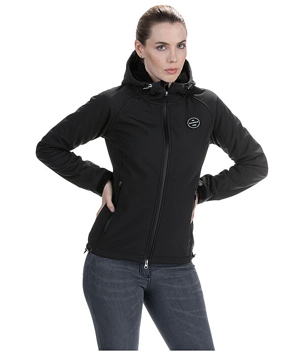 Kapuzen-Softshell-Reitjacke Lara