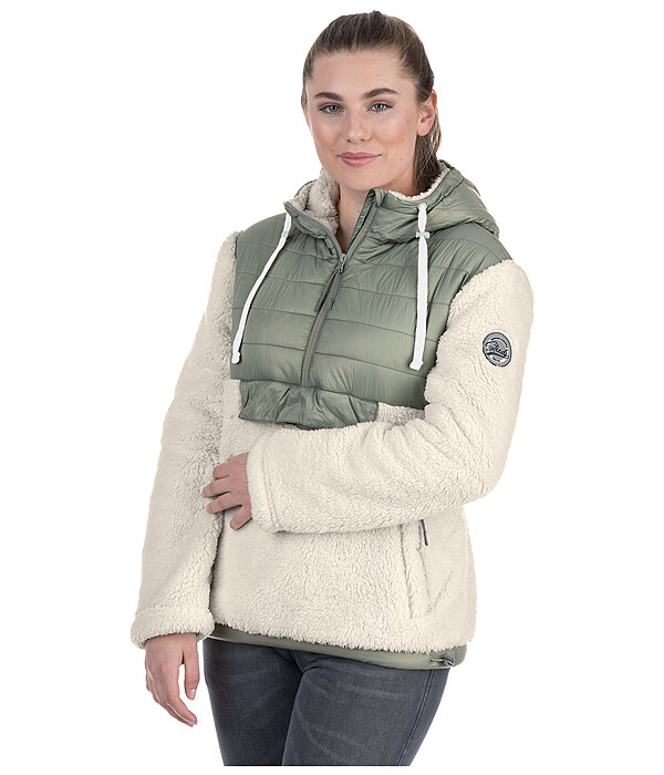 Kapuzen-Teddyfell-Kombijacke Lexi