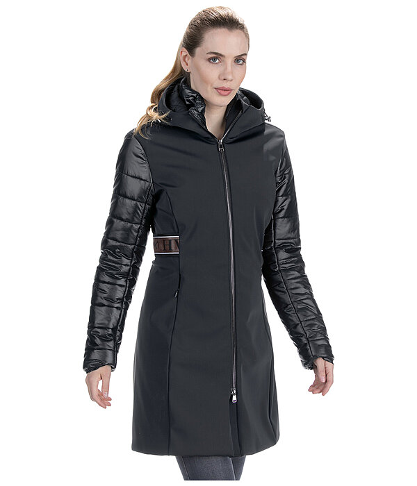 Thermo-Softshell-Reitmantel Kelly