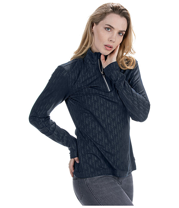 Funktions-Zip-Langarmshirt Yules