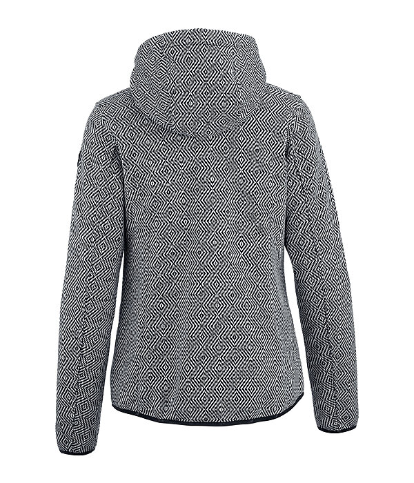 Strickfleece-Kapuzenjacke Adriana