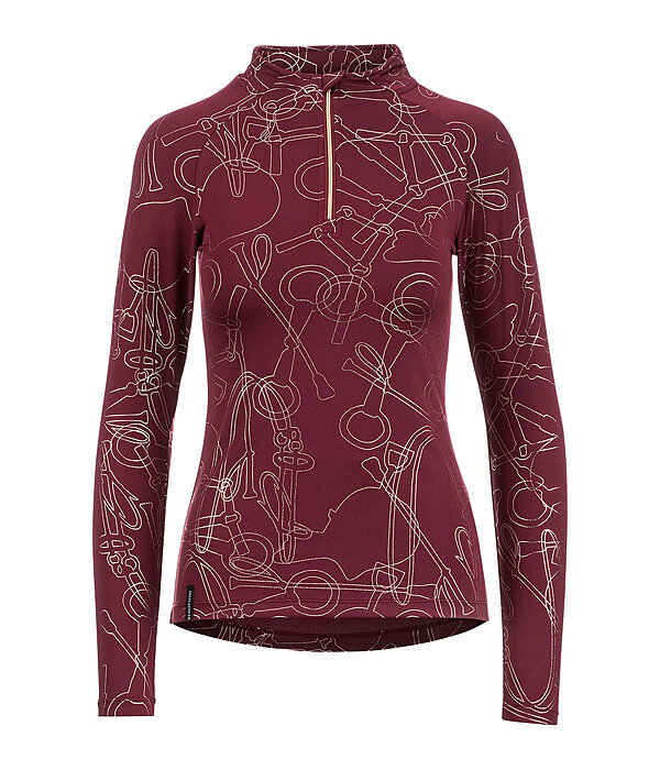 Zip-Funktions-Langarmshirt Hanne