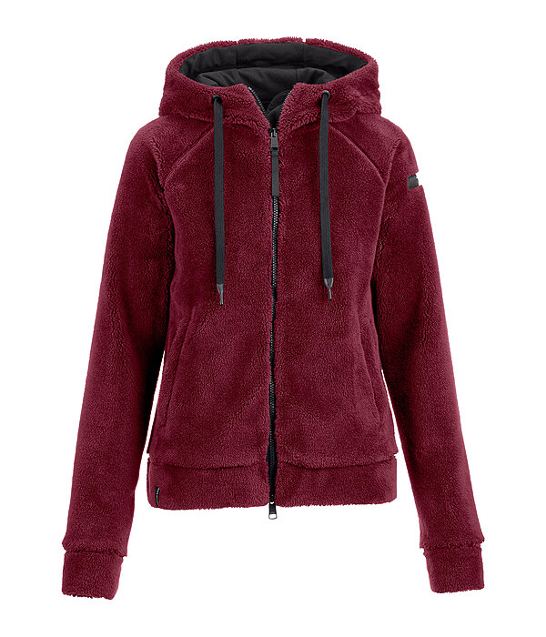 Kapuzen-Teddyfleece-Jacke Lucie