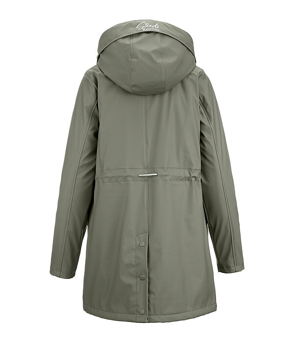 Teddyfleece-Kapuzenregenjacke Stella II