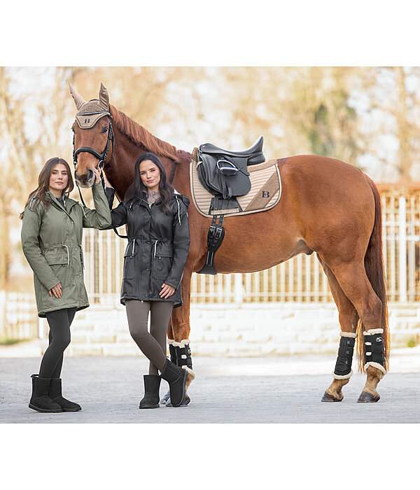 Teddyfleece-Kapuzenregenjacke Stella II