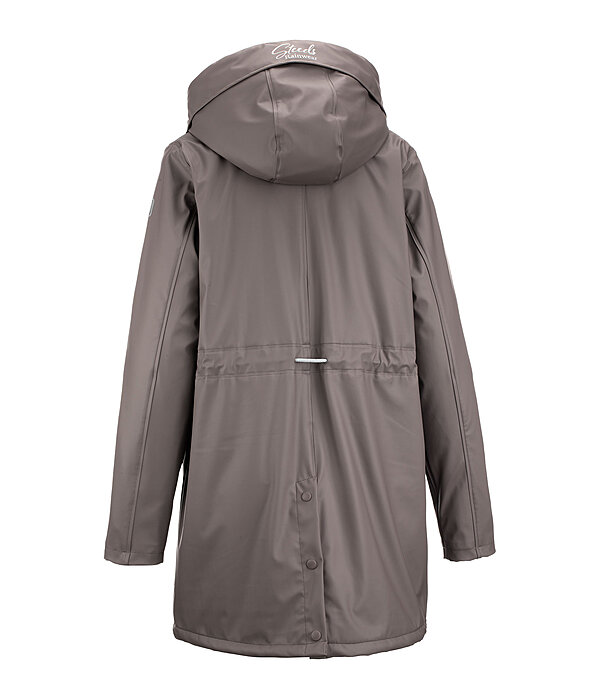 Teddyfleece-Kapuzenregenjacke Stella II