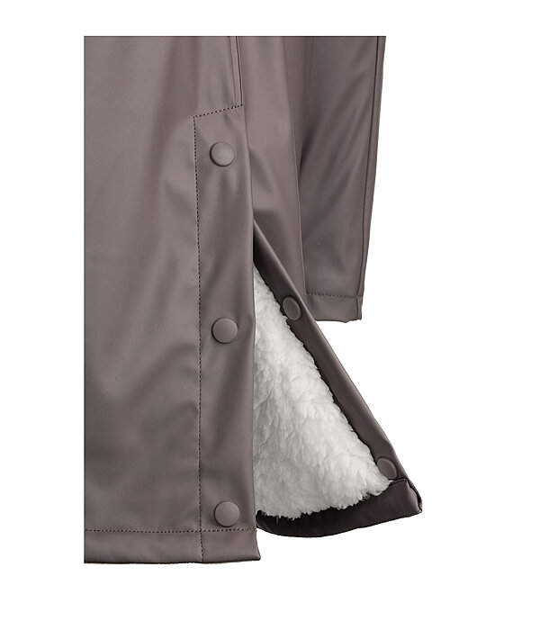 Teddyfleece-Kapuzenregenjacke Stella II