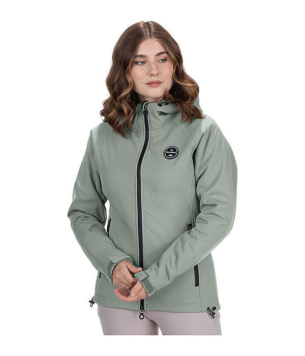 Kapuzen-Softshell-Reitjacke Lara II