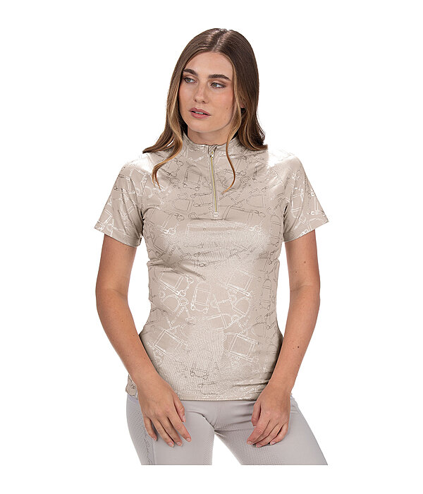 Zip-Funktionsshirt Amber