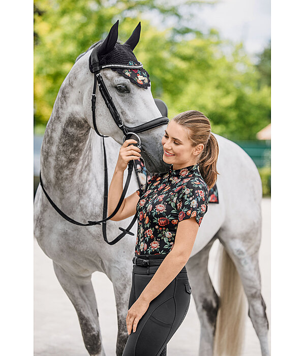 Zip-Funktionsshirt Fleur