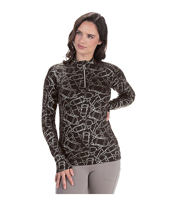 Zip-Funktionsshirt Julia