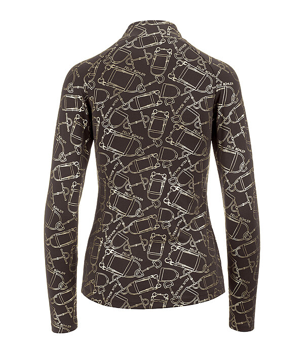 Zip-Funktionsshirt Julia