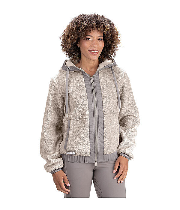 Teddyfleece-Kapuzenjacke Mia