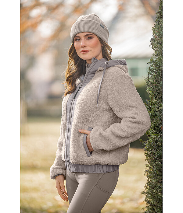 Teddyfleece-Kapuzenjacke Mia