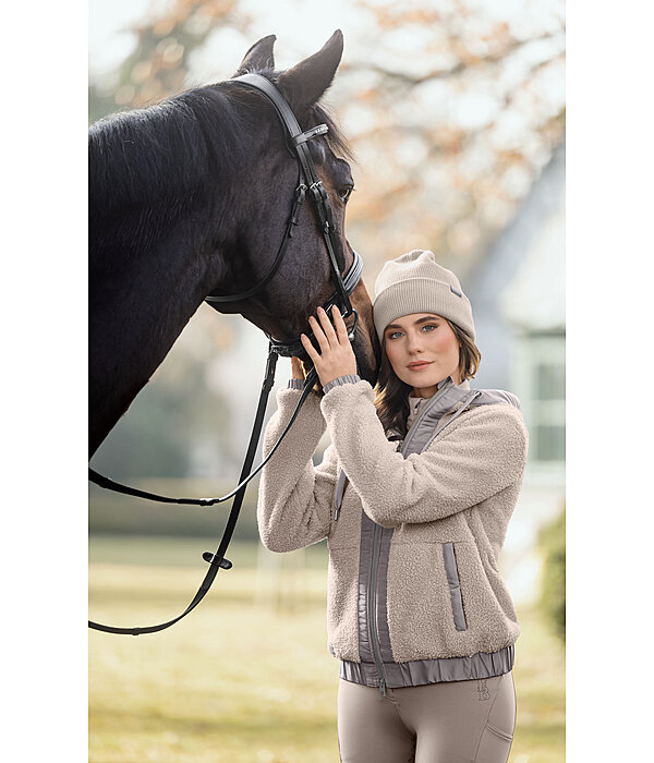 Teddyfleece-Kapuzenjacke Mia