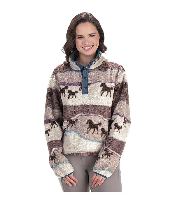 Teddyfleece-Pullover Zuri