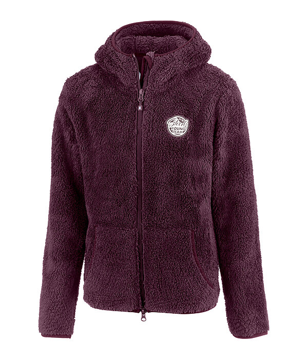 Kinder-Kapuzen-Teddyfleecejacke Irma