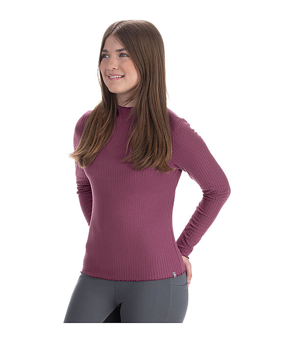 Kinder Ripp-Langarmshirt Rita