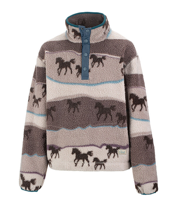 Kinder-Teddyfleece-Pullover Zuri