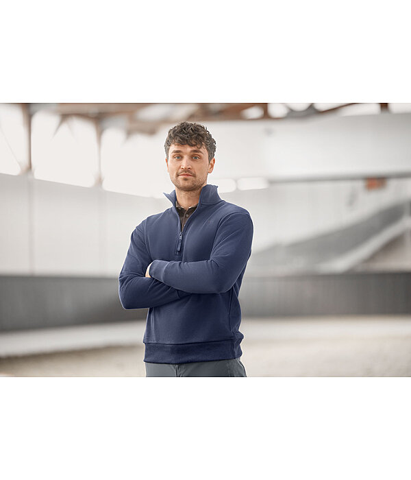Herren-Sweatshirt mit Rei�verschlusskragen Portland