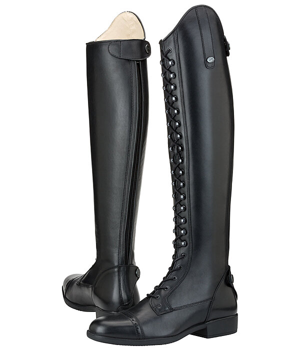 Schnurstiefel Monza schwarz Reitstiefel Reitschuhe Kramer Pferdesport Osterreich