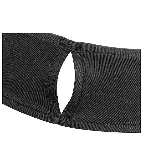 Stirnband mit Zopfloch