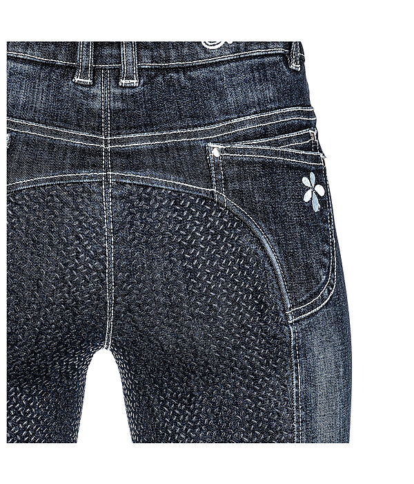 Kinder-Grip-Jeans-Reithose Suni