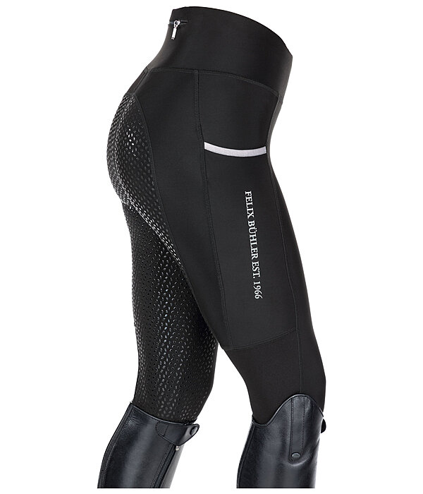 Grip-Vollbesatz-Reitleggings Carina-Mesh