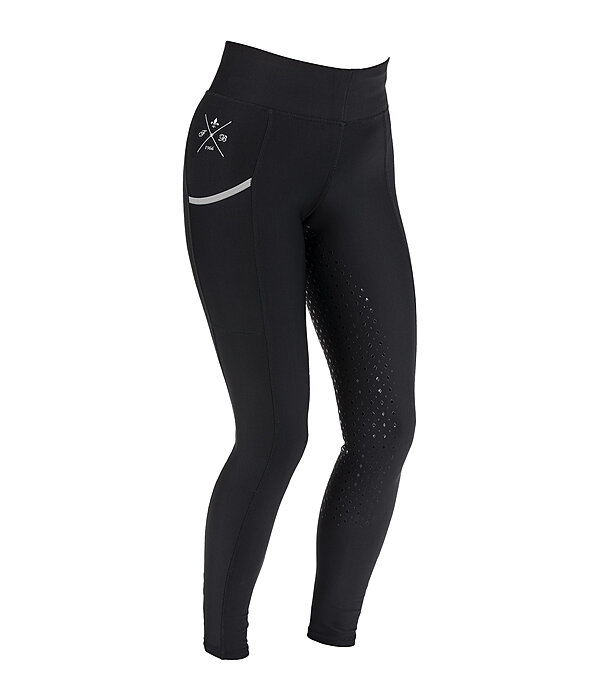 Grip-Vollbesatz-Reitleggings Liliana Compression