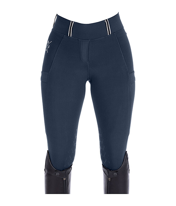Grip-Reitleggings Kniebesatz Sanna