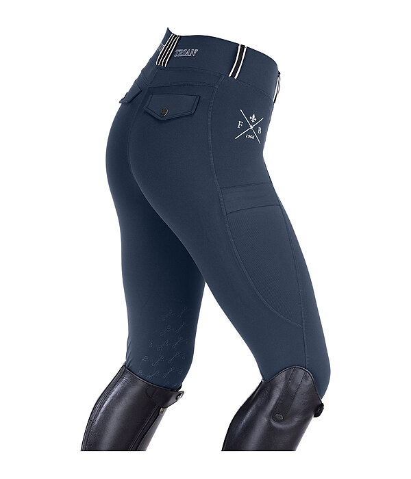Grip-Reitleggings Kniebesatz Sanna
